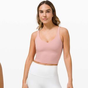 EUC Lululemon Align tank Pink Puff Size 8